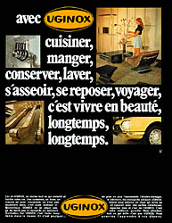 Publicité Uginox 1971