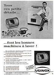 Publicit Uginox 1959