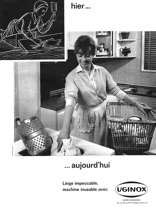Publicité Uginox 1960