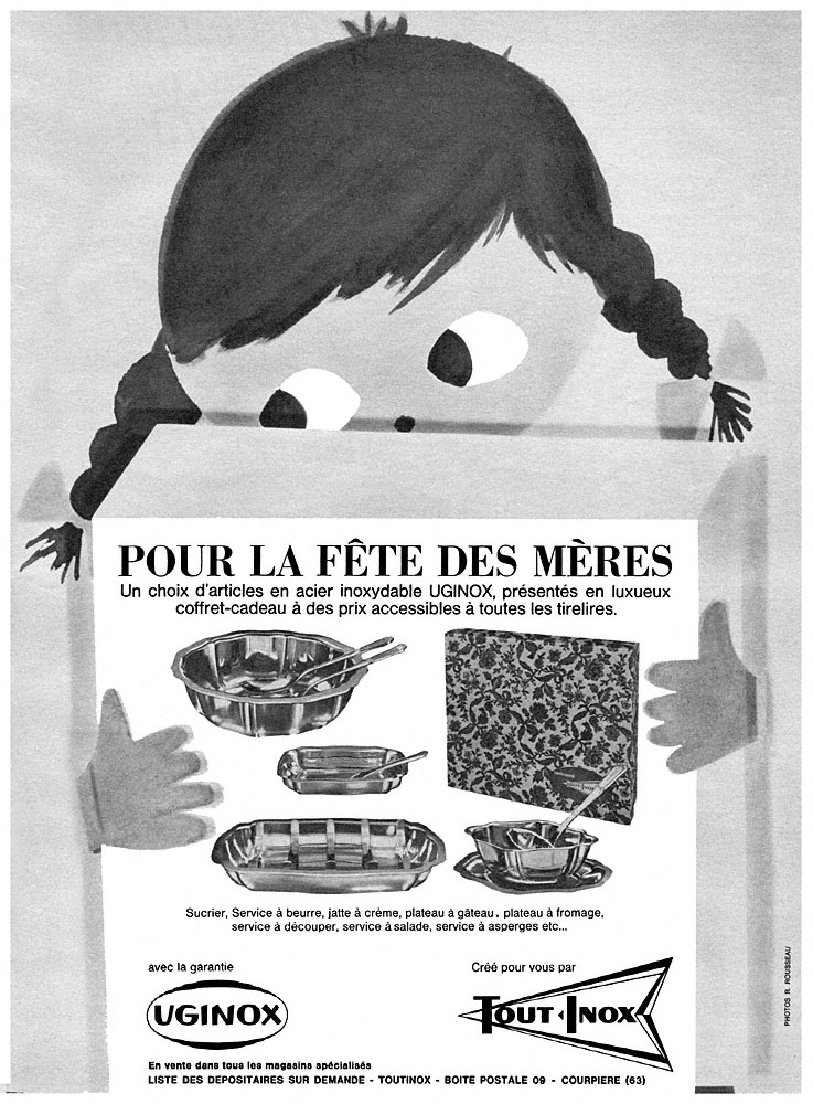 Publicit� Uginox 1966