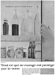 Publicit Verre 1959