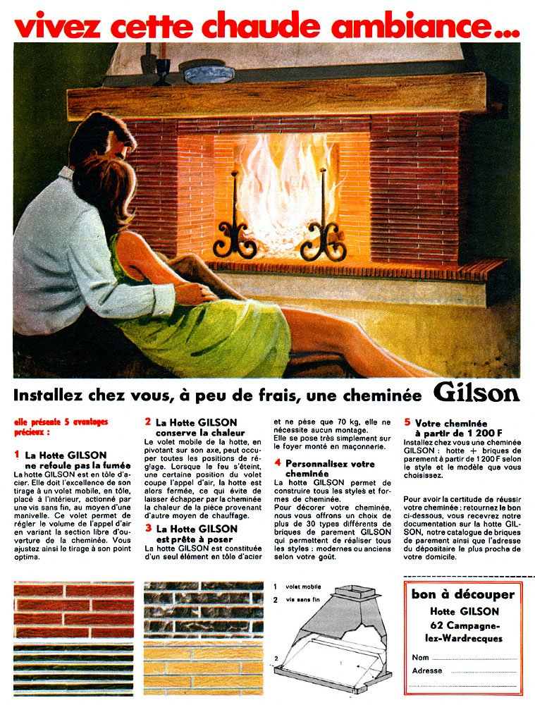Publicit� ZxDivers Chauffage 1969