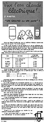Publicit Divers Chauffage 1956
