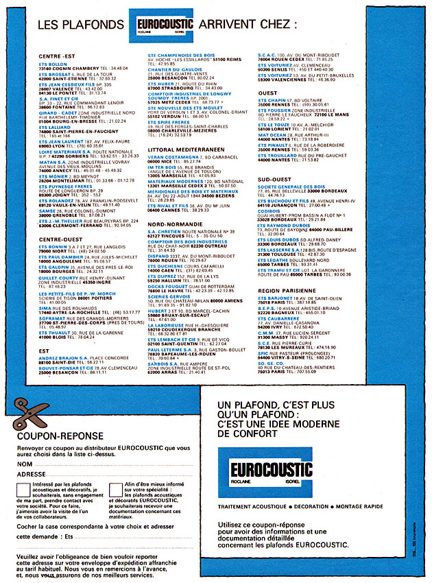 Publicité Zzdivers_FOU5 1972