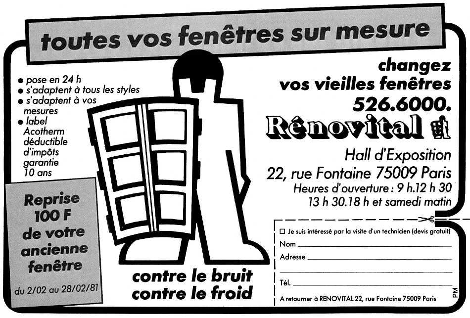Publicité Zzdivers_FOU5 1981