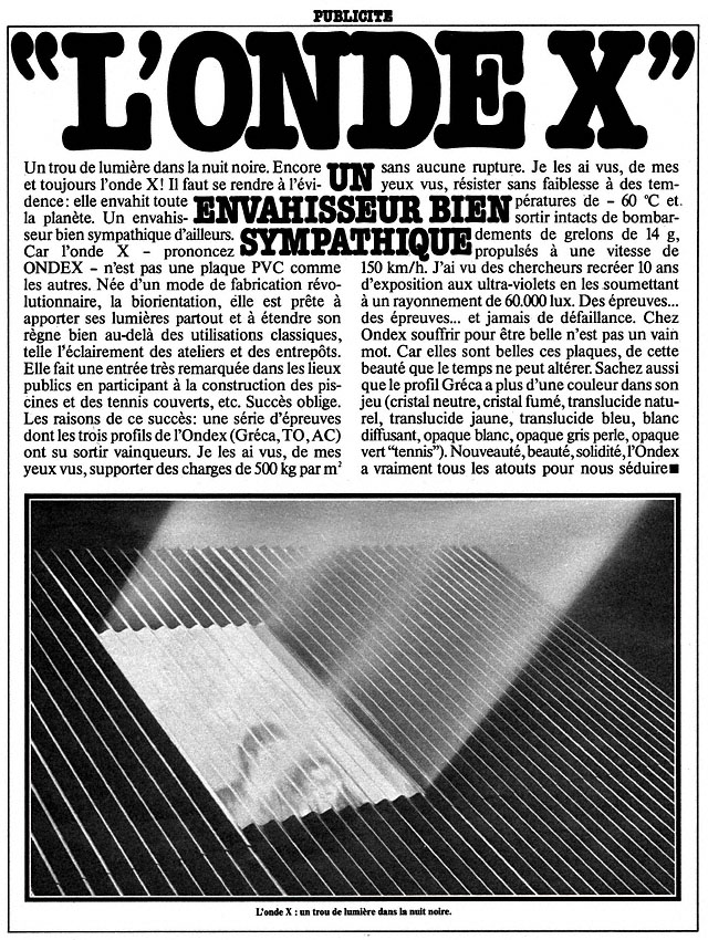 Publicité Zzdivers_FOU5 1982