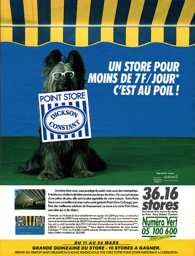 Publicité Zzdivers_FOU5 1989