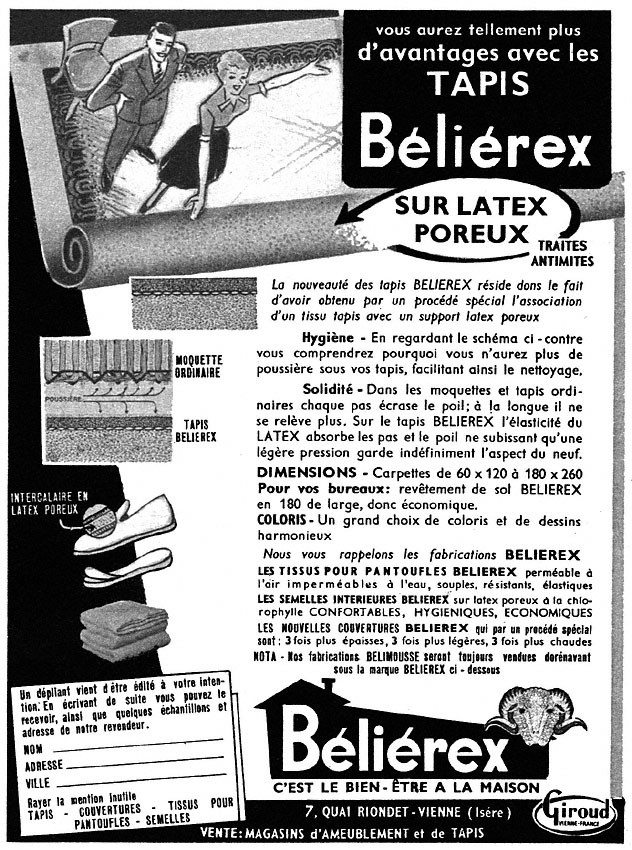 Publicité Zzdivers_FOU5 1954