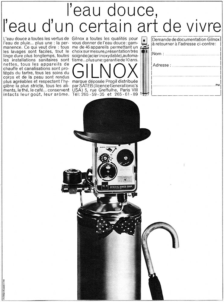 Publicit� Divers 1966