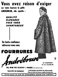 Marque AndrBrun 1953