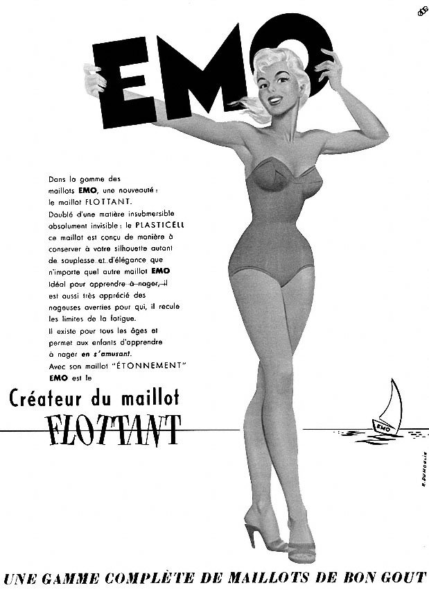 Publicité Emo 1954