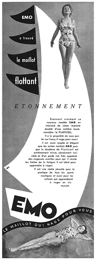 Publicité Emo 1954