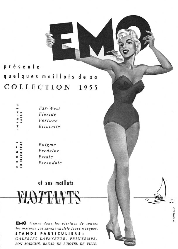Publicité Emo 1955