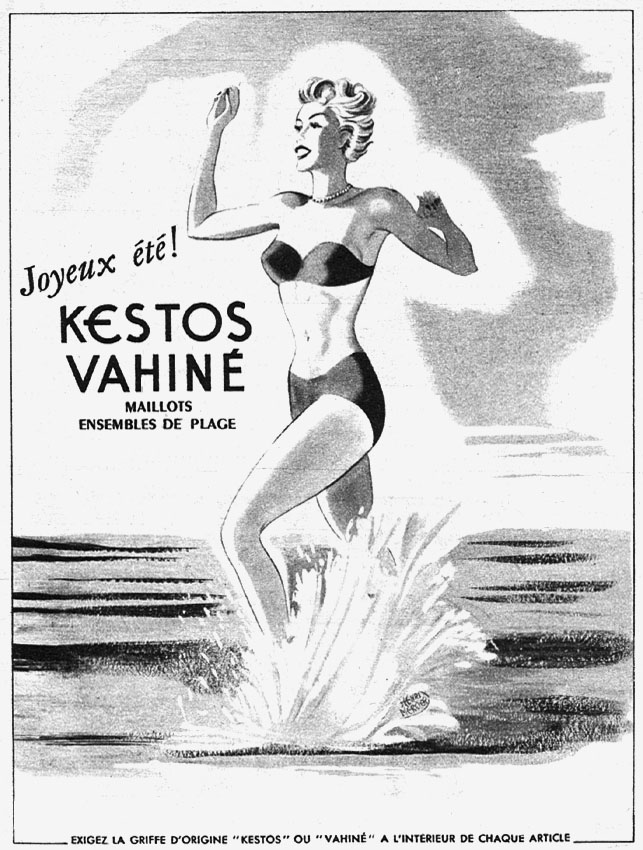 Publicité Kestos 1951