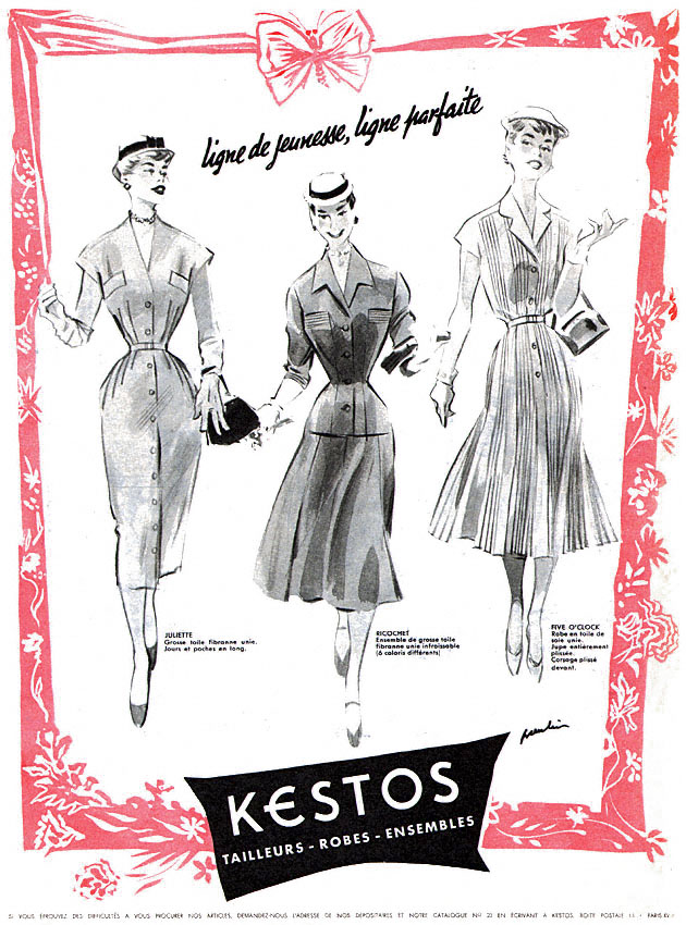 Publicité Kestos 1955