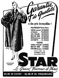 Publicit Star 1950