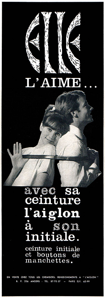 Publicité Aiglon 1963