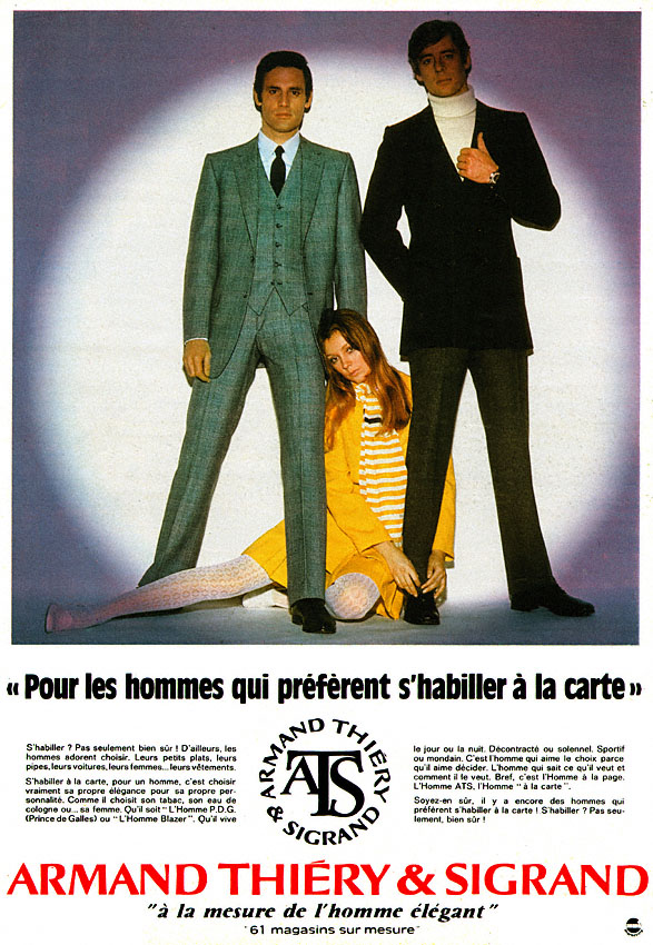 Publicité Armand Thierry 1969
