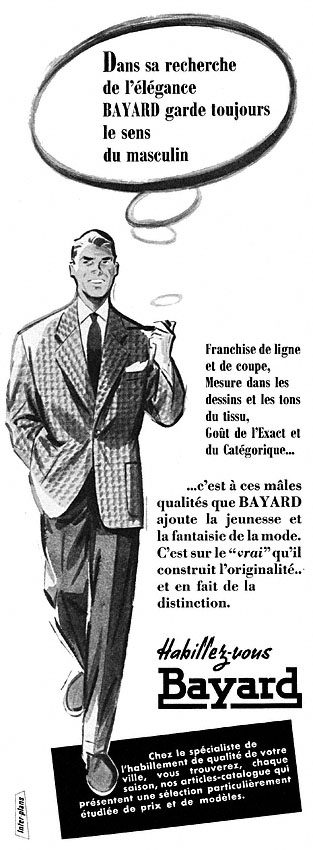 Publicité Bayard 1955