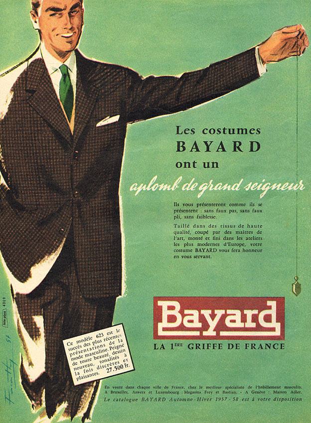 Publicité Bayard 1957