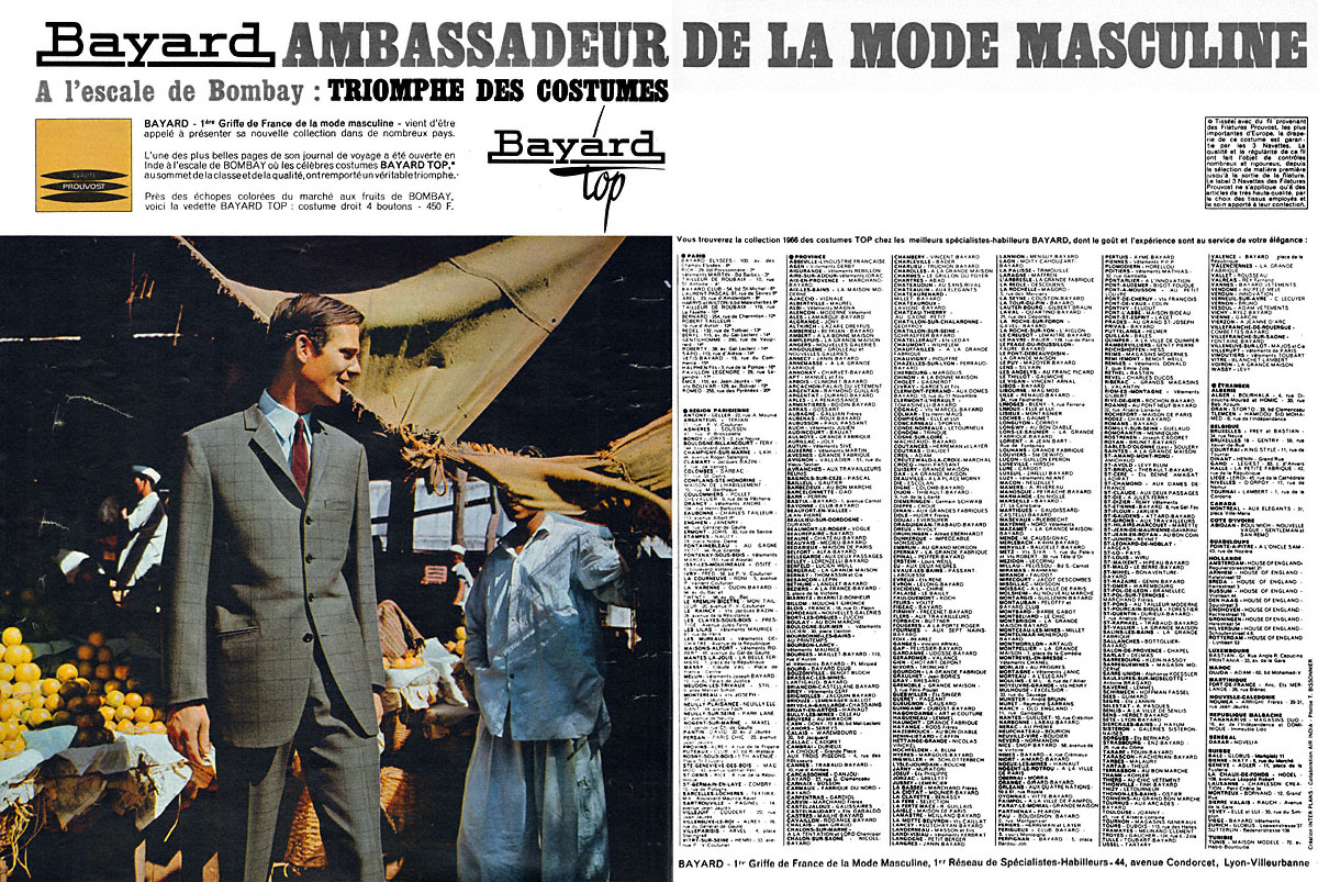 Publicit� Bayard 1966