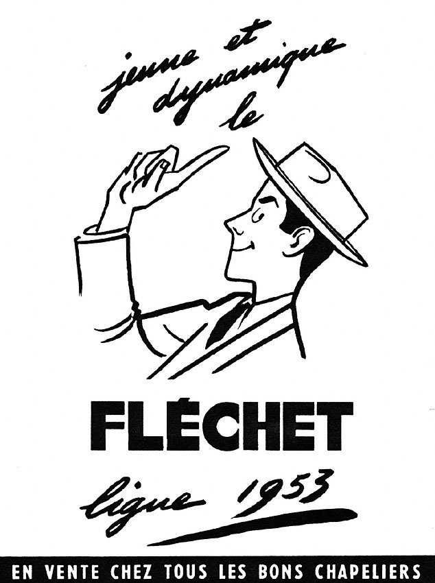 Publicité Flchet 1953