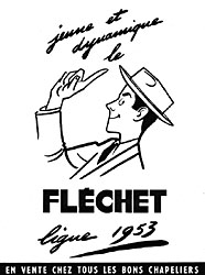 Publicit Flchet 1953