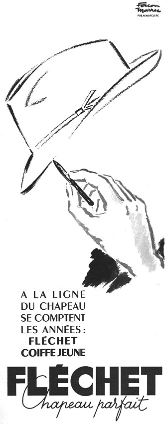 Publicité Flchet 1950