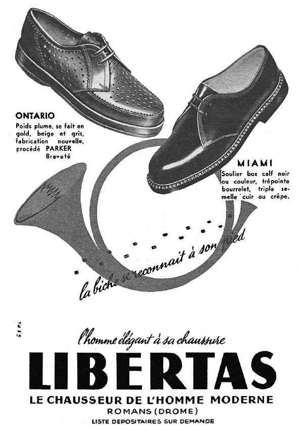 Publicité Libertas 1951