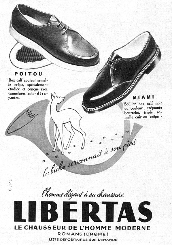 Publicité Libertas 1951