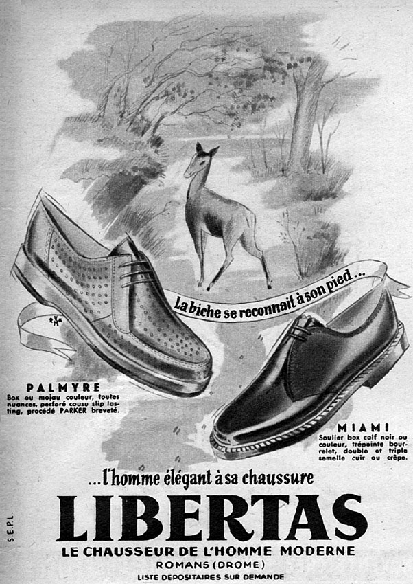 Publicité Libertas 1953