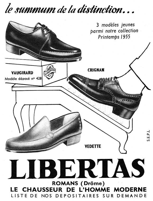 Publicité Libertas 1955