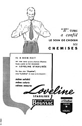 Publicit Loveline 1952