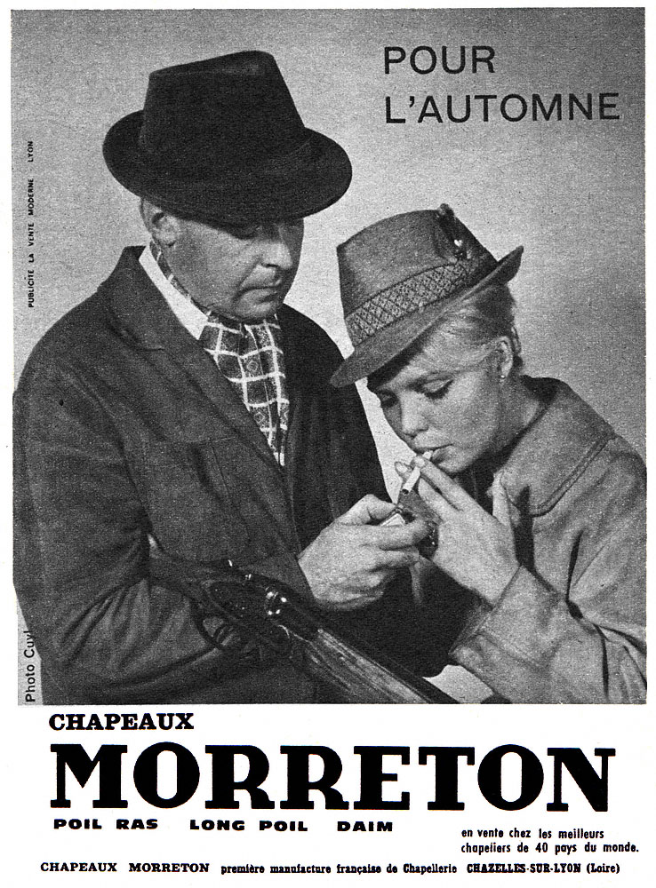 Publicité Morreton 1961
