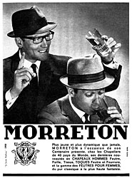 Publicit Morreton 1963