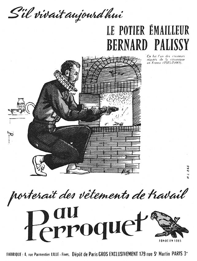 Publicité Au Perroquet 1956