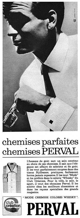 Publicité Perval 1964