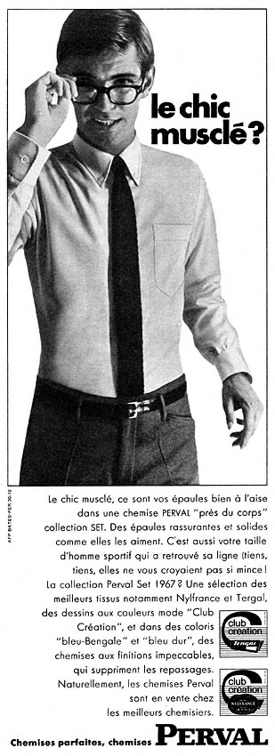 Publicité Perval 1967