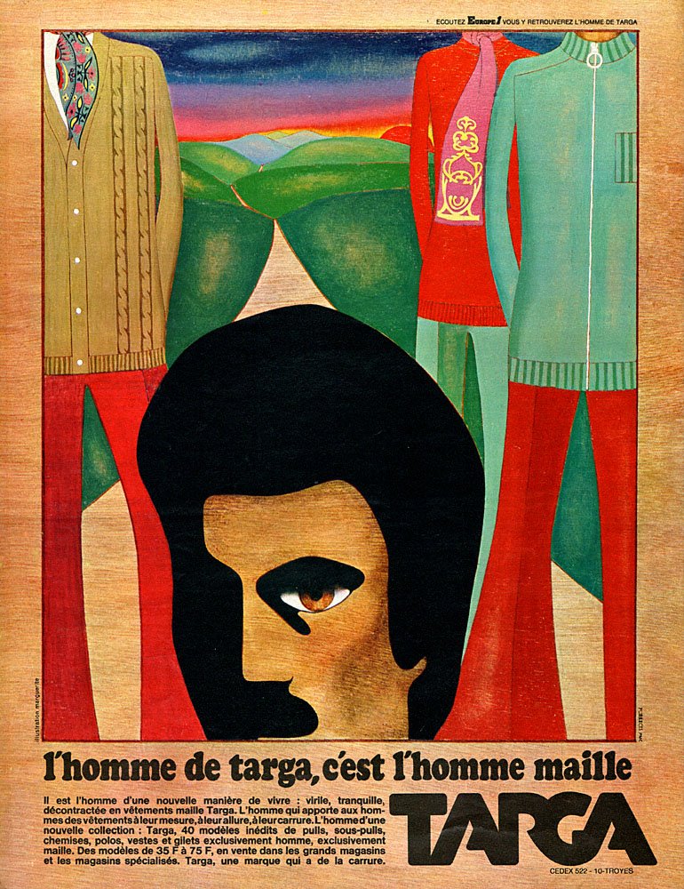 Publicit� Targa 1969