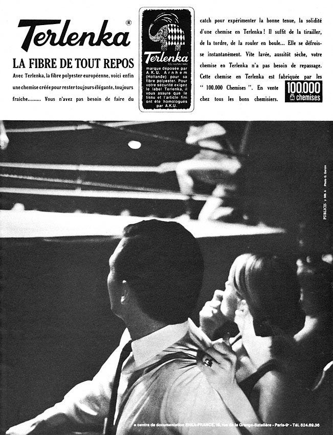 Publicité Terlenka 1964