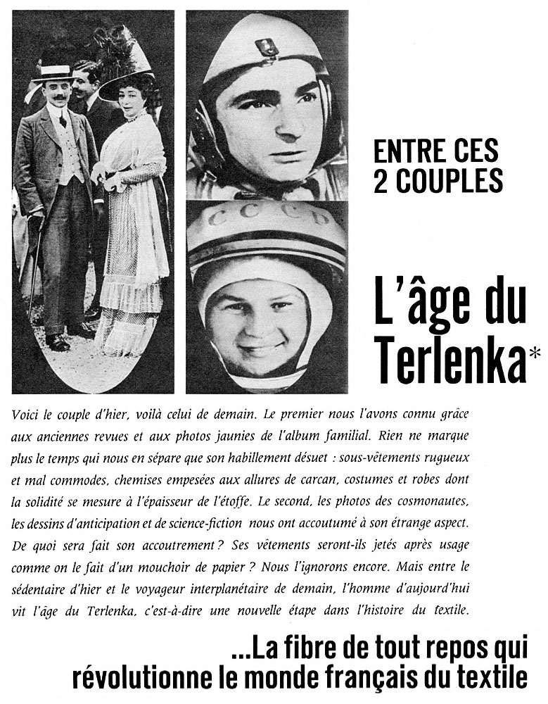 Publicit� Terlenka 1966