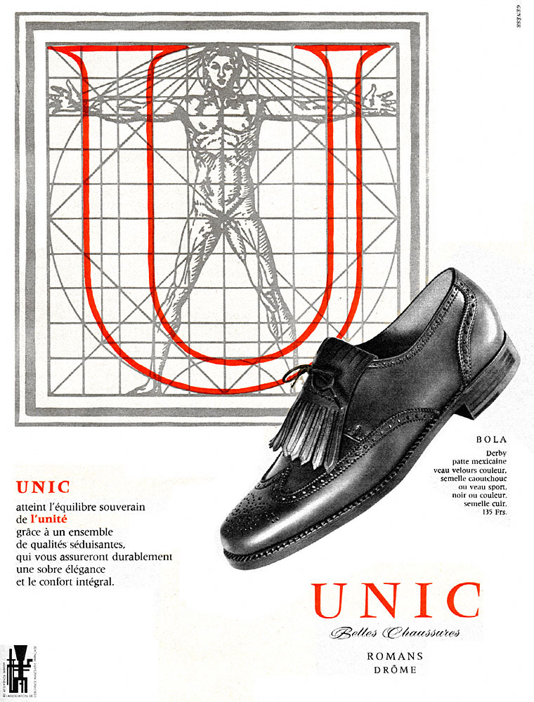 Publicit� Unic 1965