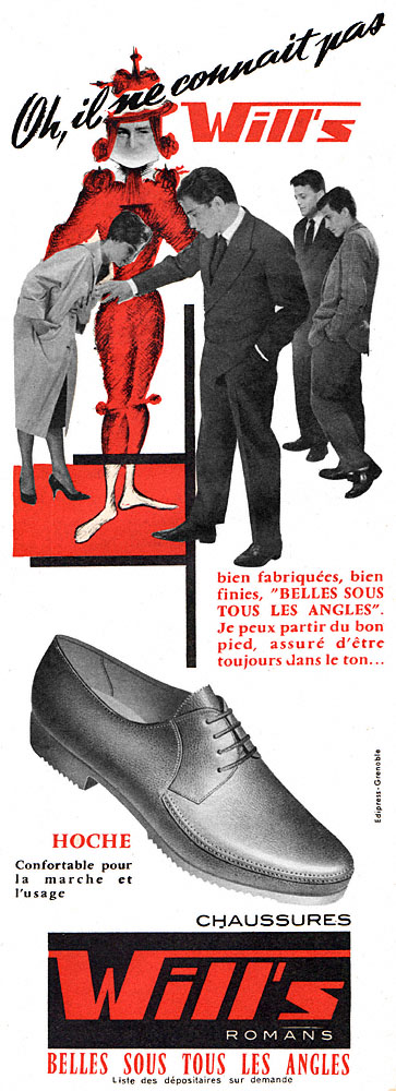 Publicité Will's 1959