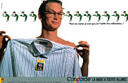 Publicit ZDivers Chemises 1988