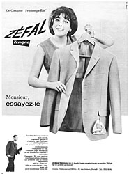 Publicit Zefal 1963