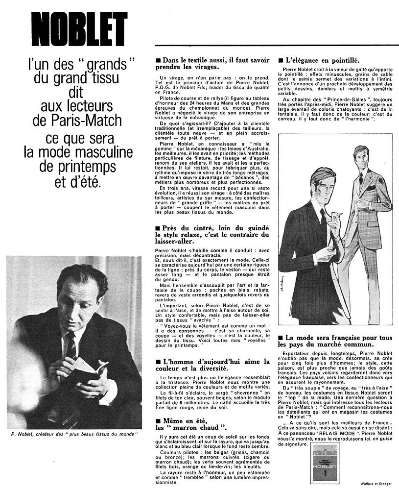 Publicit� Divers 1970