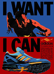 Publicit Adidas 1989