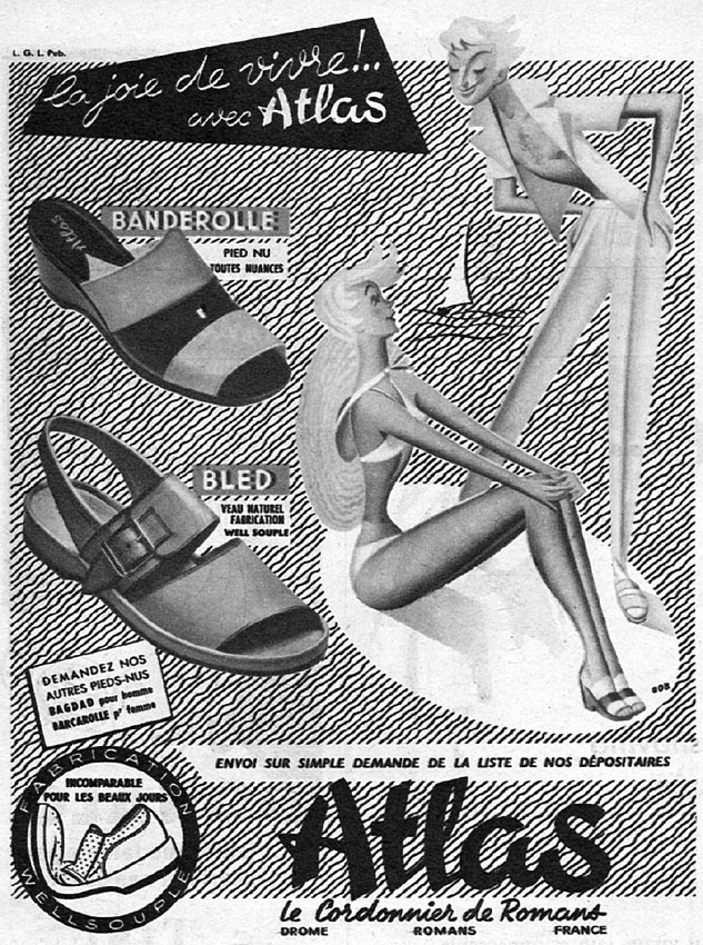 Publicité Atlas 1953