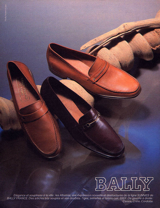 Publicité Bally 1985