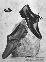 Publicité Bally 1960
